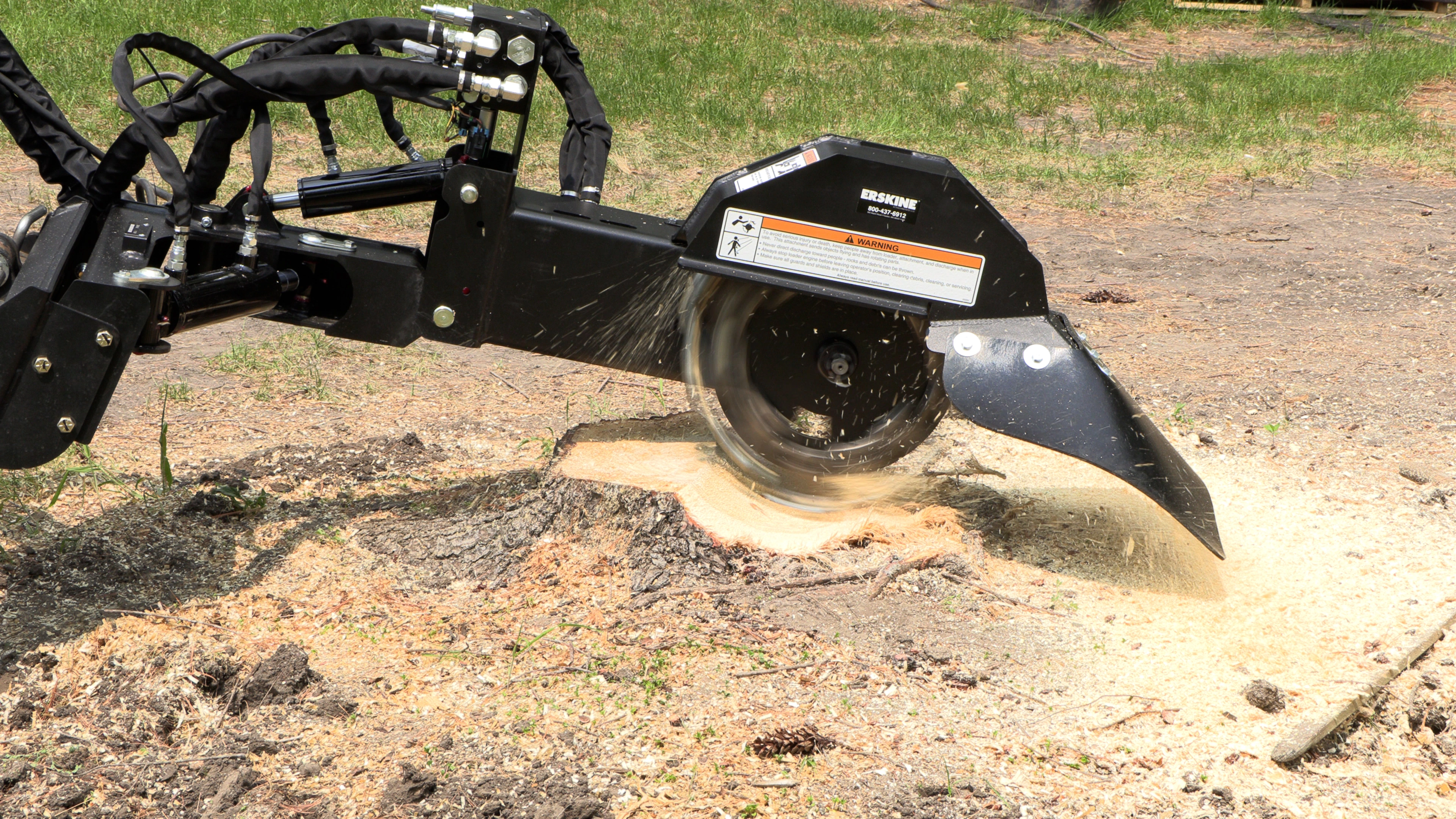Mini Stump Grinder